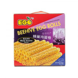 EGO Beehive Egg Rolls – Black Sesame Flavour 240g