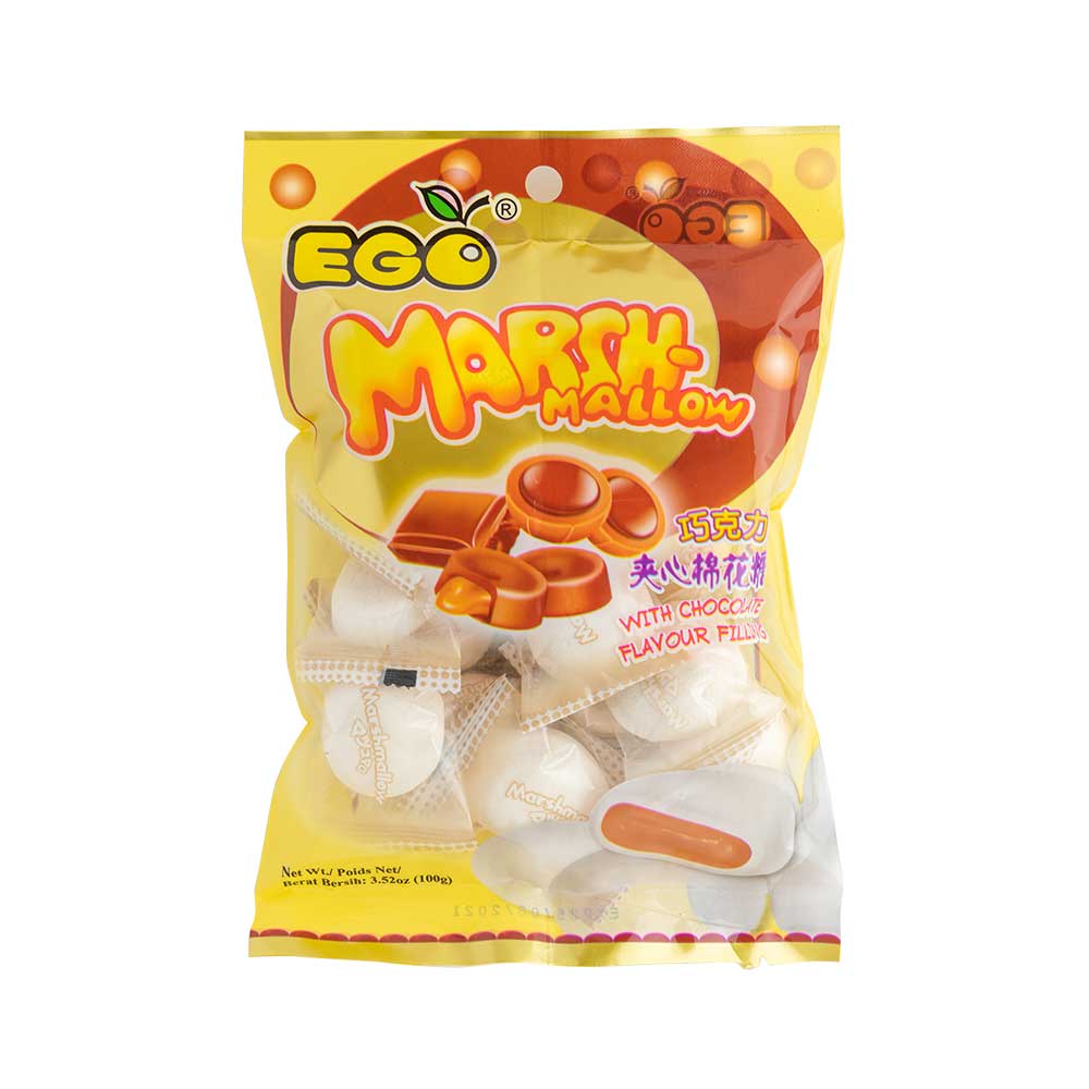 EGO Marshmallow - Chocolate Flavour 100g - EGO Foods