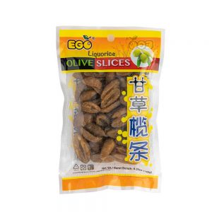 EGO Liquorice Olive Slices 180g | Dried Fruit Snacks