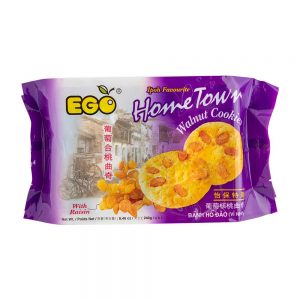 EGO Hometown Walnut Cookies – Raisins 240g