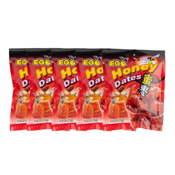 Dried Fruit Snacks | EGO Honey Dates (Box 5x200g)