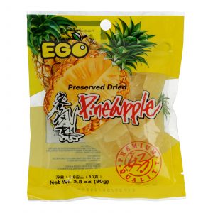 EGO Preserved Dried Pineapple 80g