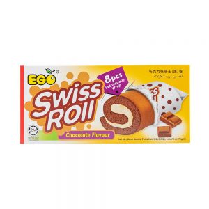 EGO Swiss Roll – Chocolate Flavour (Box 5x176g)
