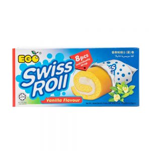 EGO Swiss Roll – Vanilla Flavour (Box 5x176g)